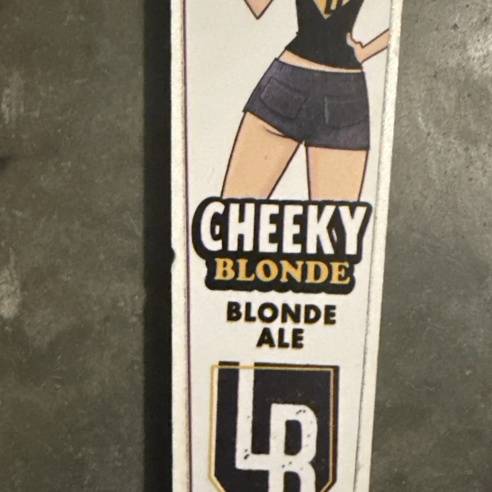Leaven Brewing Cheeky Blonde Blonde Ale Beer Tap